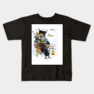 Which Way Witch Kids T-Shirt